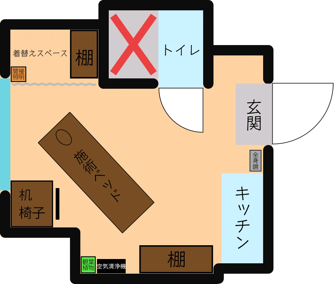 ピエリス松戸 間取り図